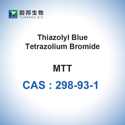 MTT CAS 298-93-1 생물염료 98% 티아졸릴 블루 테트라졸륨 브로마이드