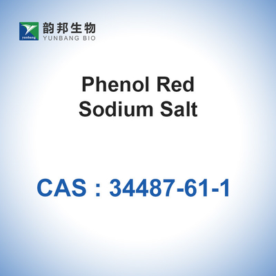 생물 CAS 34487-61-1 석탄산 빨간 나트륨 소금 수용성 AR 급료