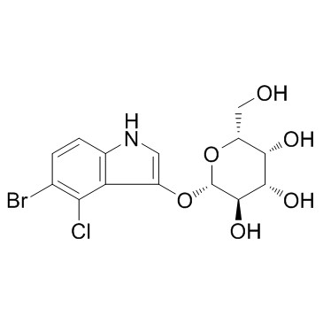 글리코시드 x-갈 CAS 7240-90-6 5-Bromo-4-Chloro-3-Indolyl-Beta-D-Galactoside