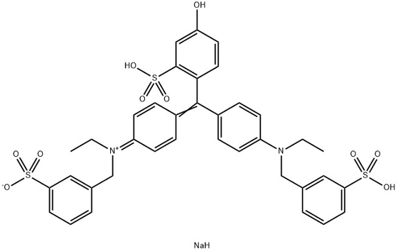튼튼한 녹색 FCF CAS NO 2353-45-9 염료 함량 ≥85%