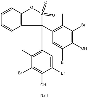 CAS 62625-32-5 브로모크레스올 녹색 나트륨 소금 ACS 반응기, 염료 함량 90%