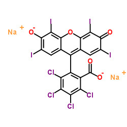 CAS 632-69-9 로즈 뱅갈 로즈 B 나트륨 소금