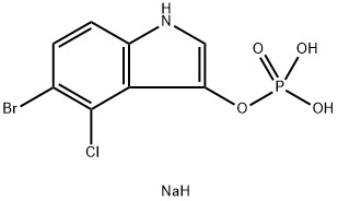 CAS 102185-33-1 5-브로모-4-클로로-3-인돌일포스파트 디소디움 소금,X-포스파트 디소디움 소금