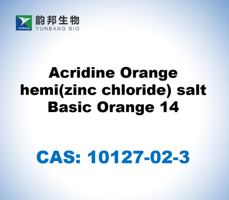 CAS 10127-02-3 아크리딘 오렌지 반 ((진크 클로라이드) 소금,기본 오렌지 14